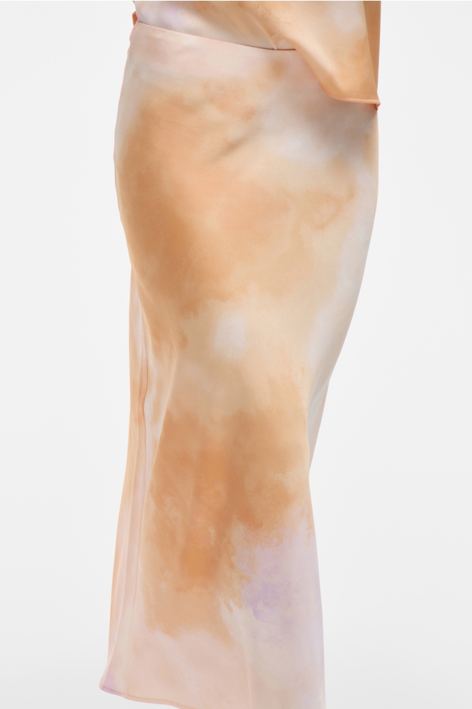VIELLETTE HW MIDI SKIRT - NOOS 14084182 CADMIUM ORANGE